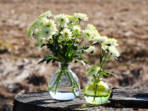 Klaus Martin, Flower vases, photo Laura Oja